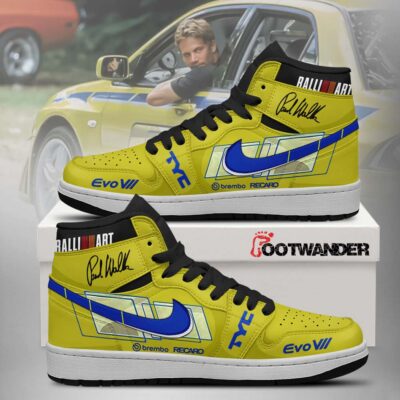 Brian O'Conner EVO VII Signature Fast & Furious AJ1 Shoes