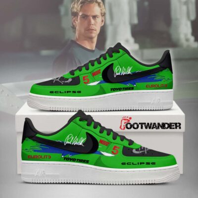 Brian O'Conner Esclipe Signature Fast & Furious AF1 Shoes