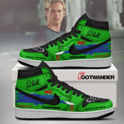 Brian O'Conner Esclipe Signature Fast & Furious AJ1 Shoes