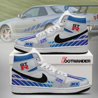 Brian O'Conner GTR Fast & Furious AJ1 Shoes