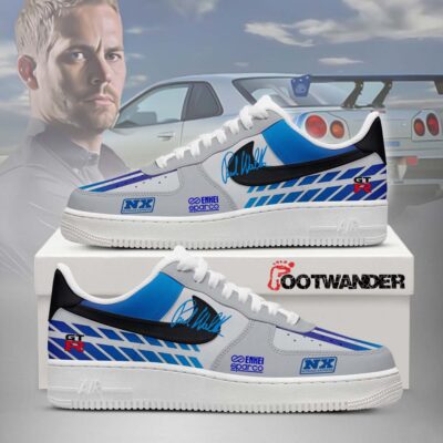 Brian O'Conner GTR Signature Fast & Furious AF1 Shoes