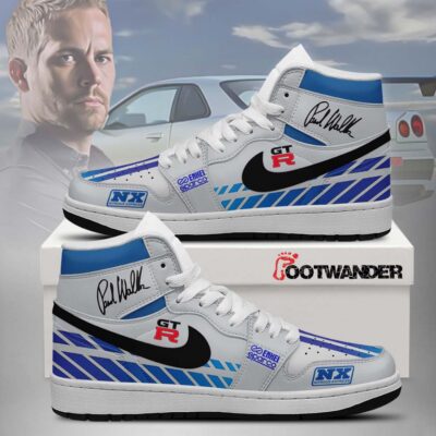 Brian O'Conner GTR Signature Fast & Furious AJ1 Shoes