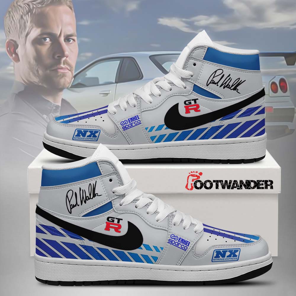 Brian O'Conner GTR Signature Fast & Furious AJ1 Shoes