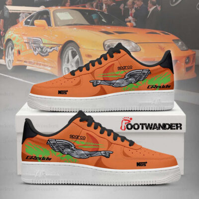 Brian O'Conner Supra Fast & Furious AF1 Shoes