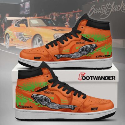 Brian O'Conner Supra Fast & Furious AJ1 Shoes