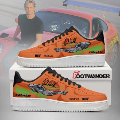 Brian O'Conner Supra Signature Fast & Furious AF1 Shoes