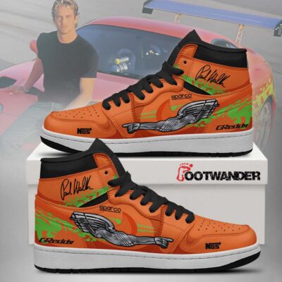 Brian O'Conner Supra Signature Fast & Furious AJ1 Shoes