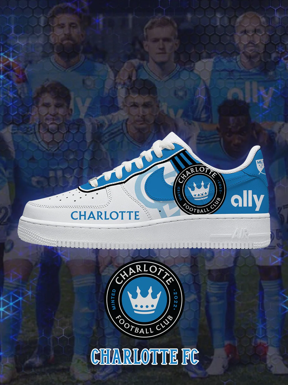 Charlotte - Major League Soccer AF1 Shoes