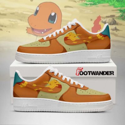 Charmander - Pokemon Shiny AF1 Shoes