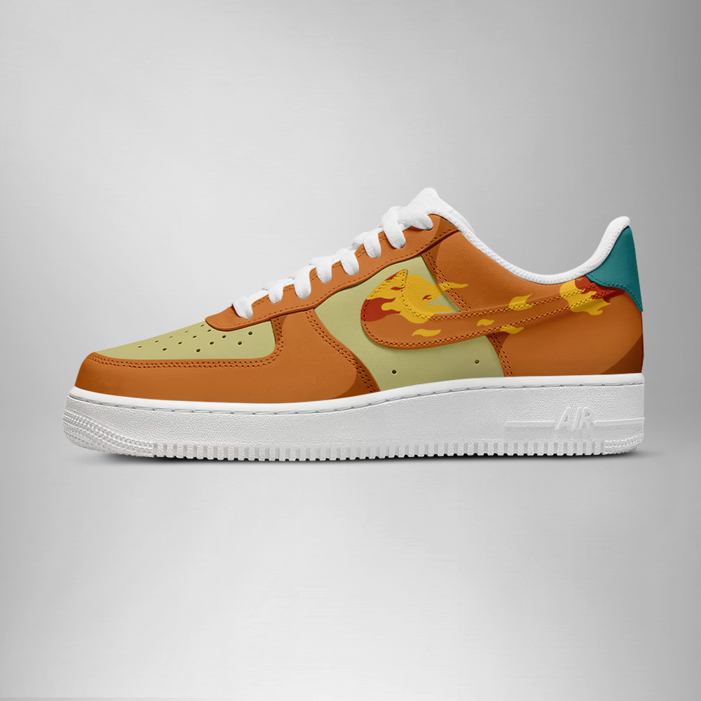 Charmander - Pokemon Shiny AF1 Shoes - Image 3