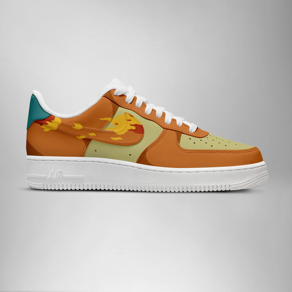 Charmander - Pokemon Shiny AF1 Shoes - Image 2
