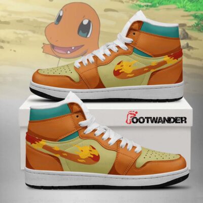 Charmander - Pokemon Shiny AJ1 Shoes