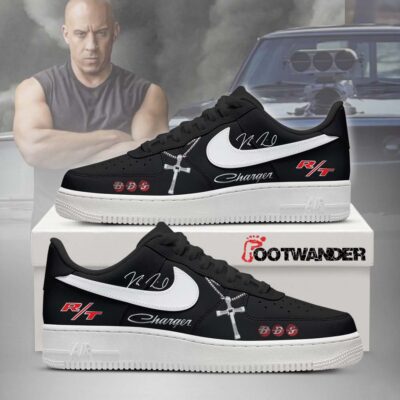 Dominic Toretto Dodge Charger R/T Signature Fast & Furious AF1 Shoes