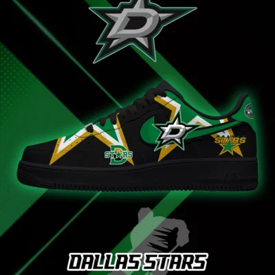 Dallas Stars - National Hockey League AF1 Shoes