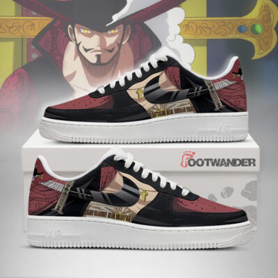 Dracule Mihawk - One Piece AF1 Shoes