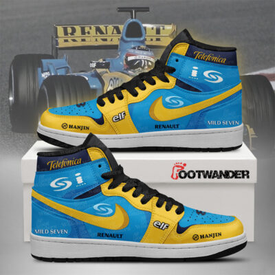 Fernando Alonso Renault Formula1 AJ1 Shoes