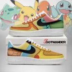 Four Pokemons - Pokemon Shiny AF1 Shoes