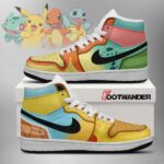 Four Pokemons - Pokemon Shiny AJ1 Shoes