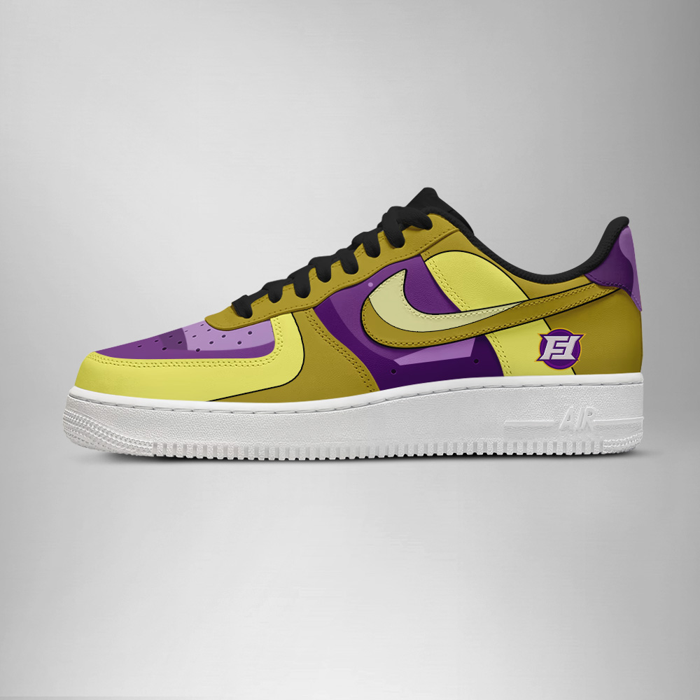 Frieza Golden 1 - Dragon Ball AF1 Shoes - Image 3