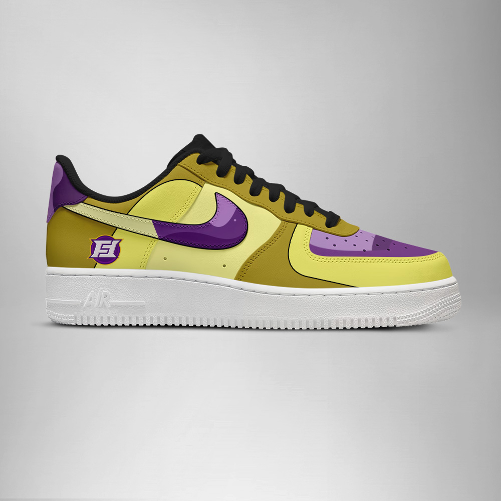 Frieza Golden 1 - Dragon Ball AF1 Shoes - Image 2