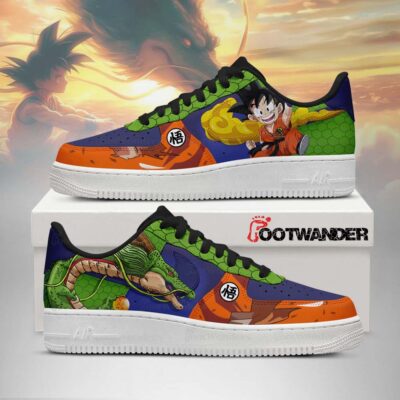 Goku and Sheron - Dragon Ball AF1 Shoes