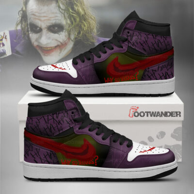 Heath Ledger Joker - DC AJ1 Shoes