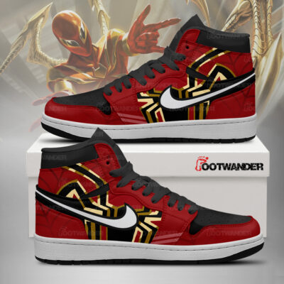 Iron Spider Spiderman AJ1 Shoes