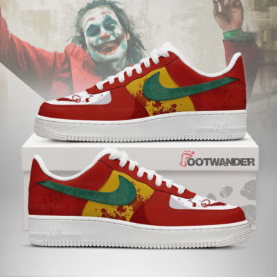 Joaquin Phoenix Joker - DC AF1 Shoes