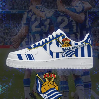 Real Sociedad - La Liga AF1 Shoes
