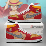 Luffy V4 - One Piece AJ1 Shoes