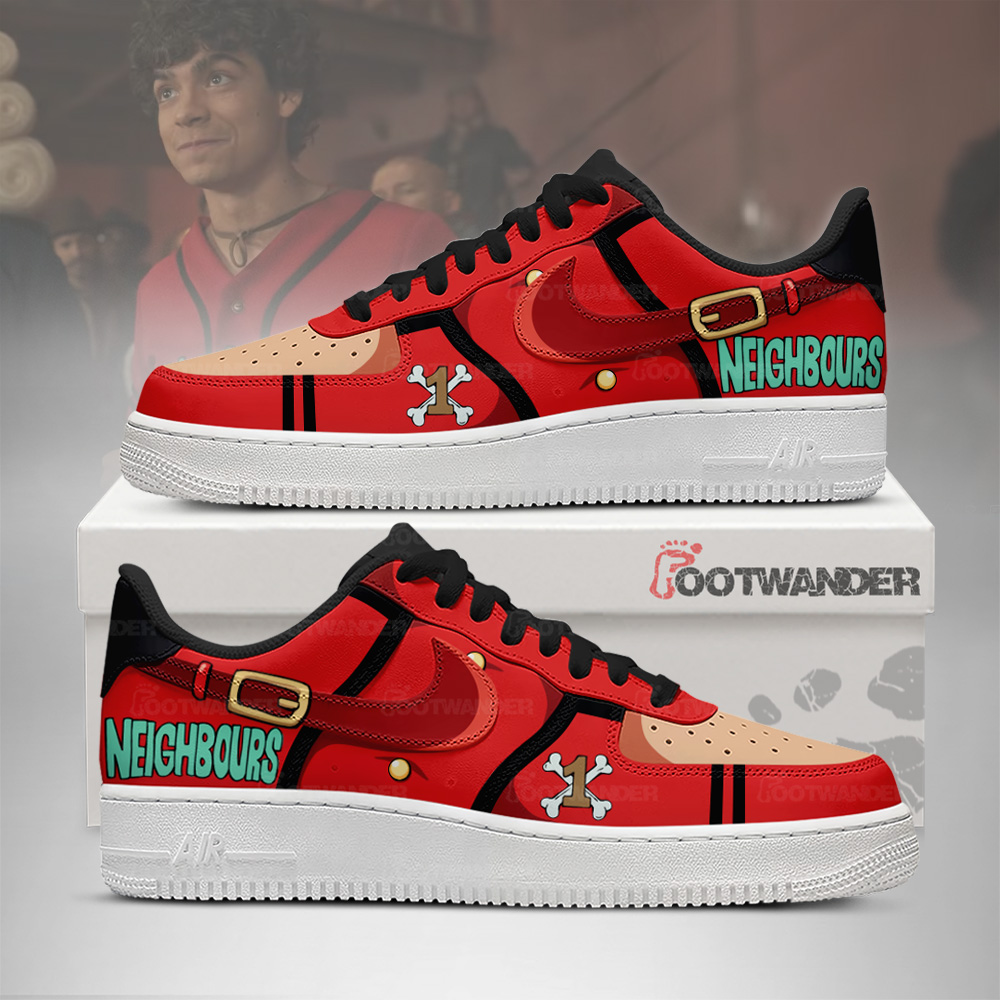 Luffy - One Piece Live Action AF1 Shoes