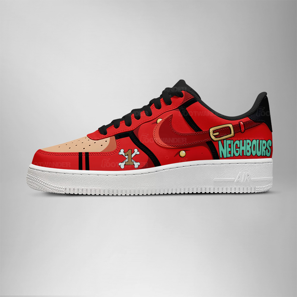 Luffy - One Piece Live Action AF1 Shoes - Image 3