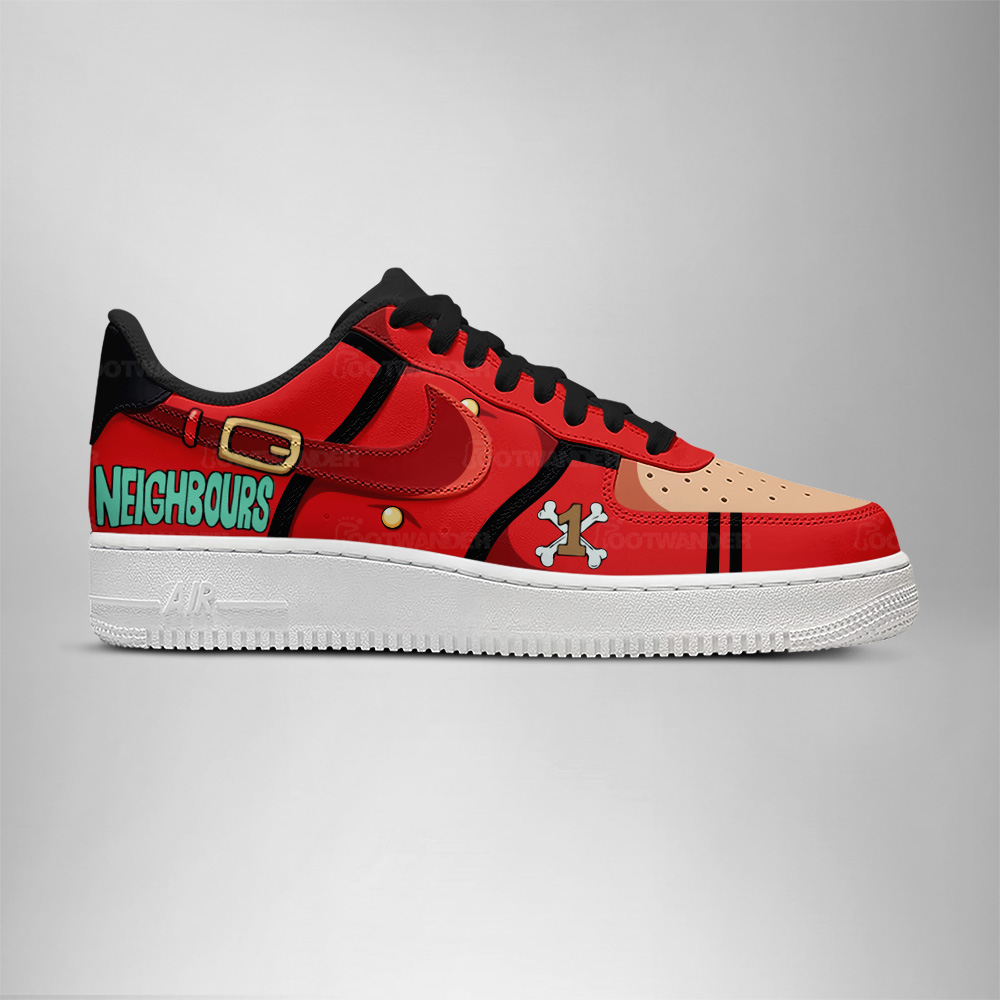 Luffy - One Piece Live Action AF1 Shoes - Image 2