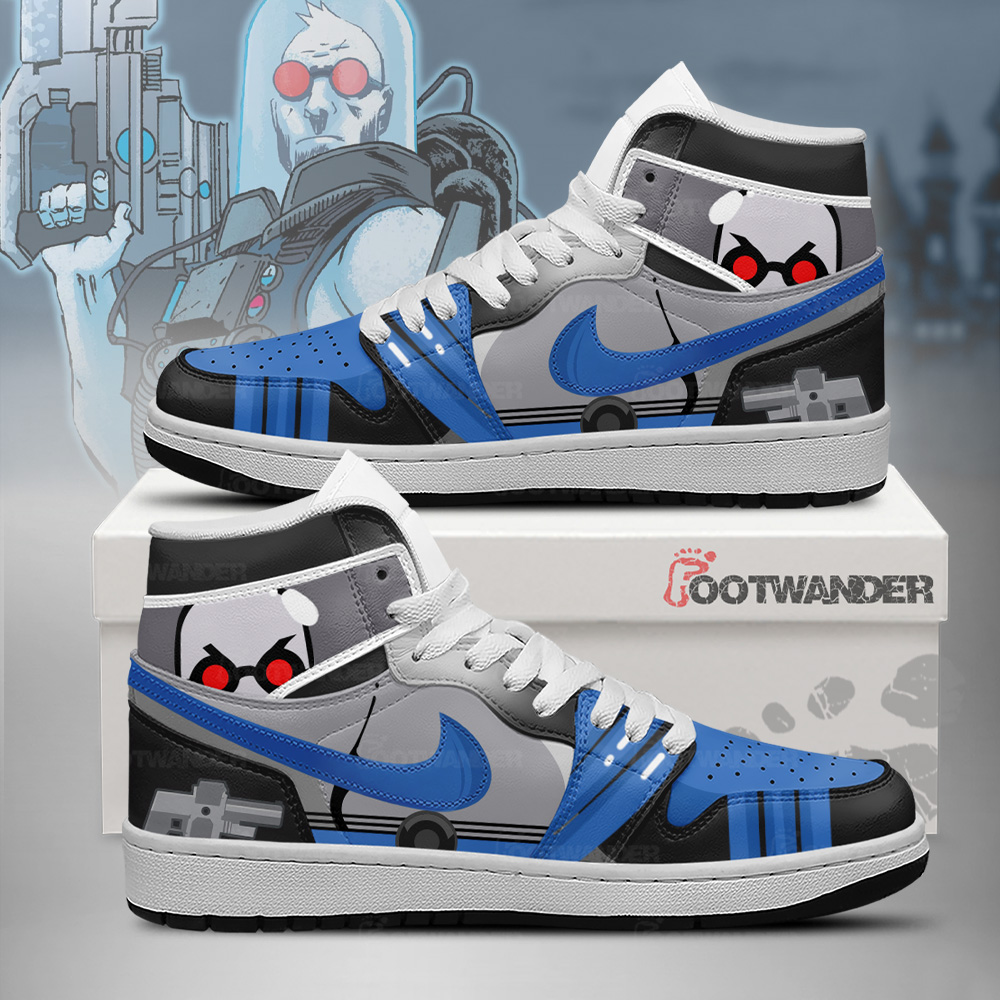 Mr. Freeze - DC AJ1 Shoes