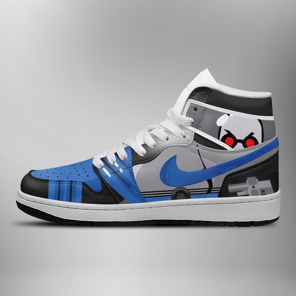 Mr. Freeze - DC AJ1 Shoes - Image 3