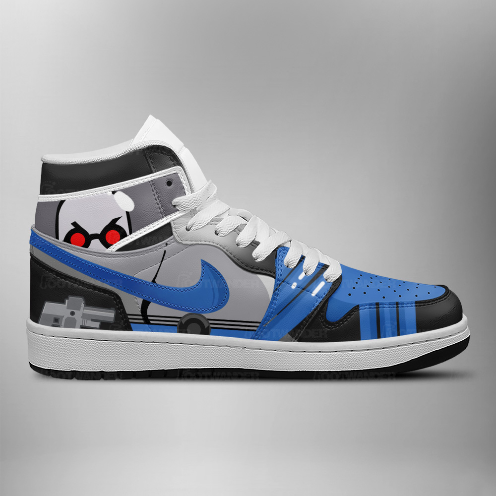 Mr. Freeze - DC AJ1 Shoes - Image 2