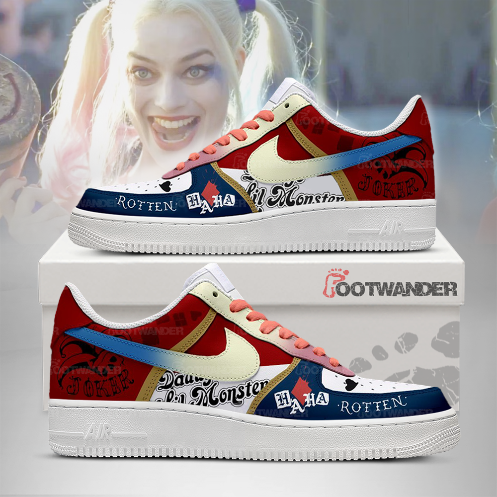 Margot Robbie Harlay Quinn - DC AF1 Shoes