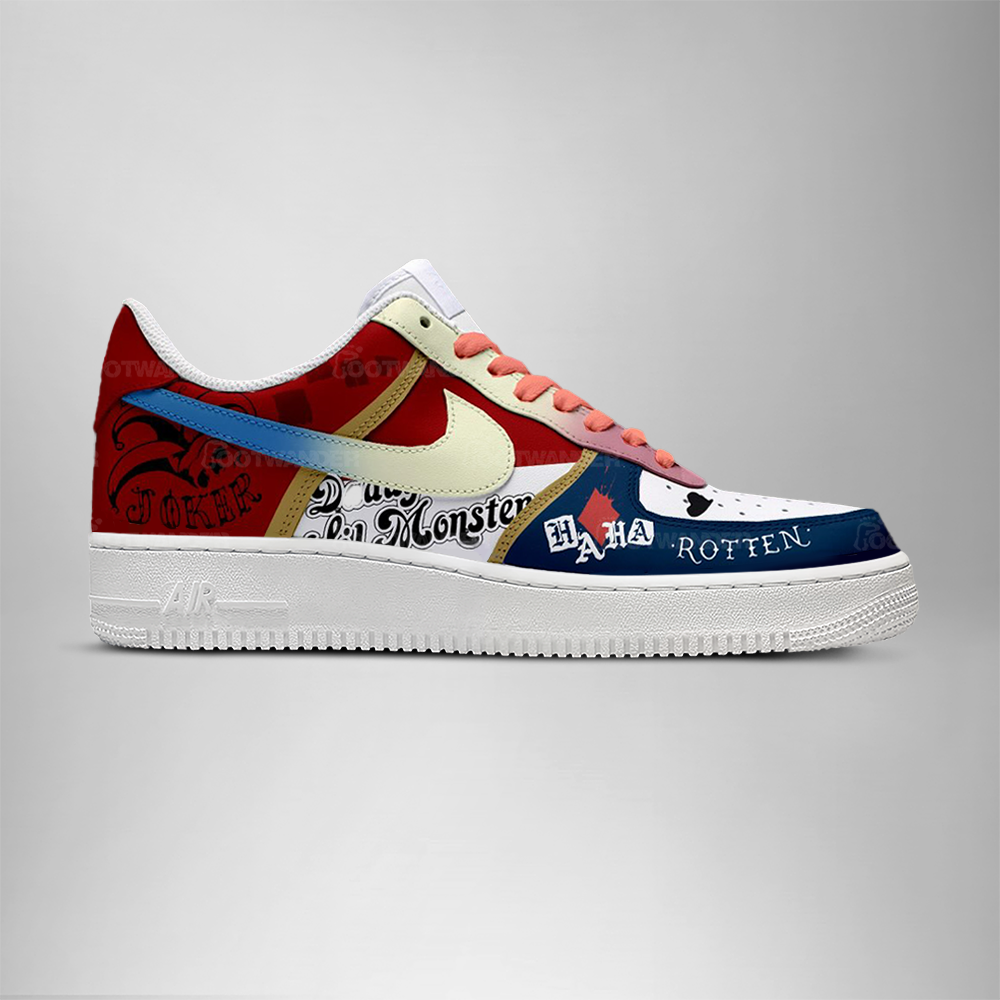 Margot Robbie Harlay Quinn - DC AF1 Shoes - Image 2