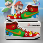 Mario and Luigi Super Mario AJ1 Shoes
