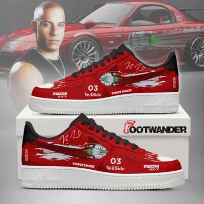 Mazda RX-7 Signature Fast & Furious AF1 Shoes