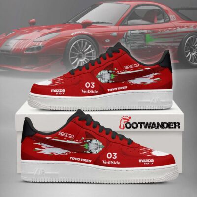 Mazda RX-7 Fast & Furious AF1 Shoes
