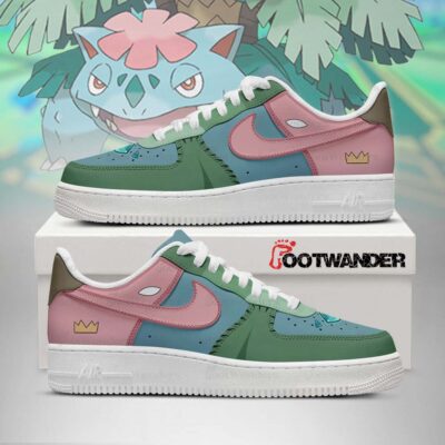 Mega Venusaur - Pokemon Shiny AF1 Shoes