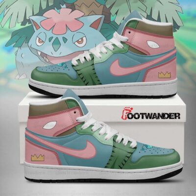 Mega Venusaur - Pokemon Shiny AJ1 Shoes