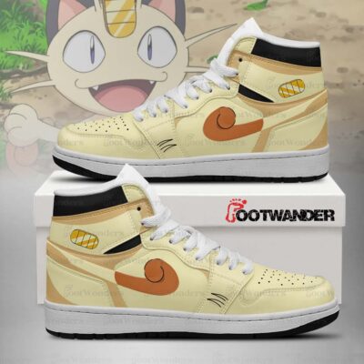 Meowth - Pokemon Shiny AJ1 Shoes