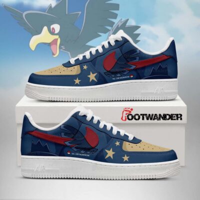 Murkrow - Pokemon Shiny AF1 Shoes