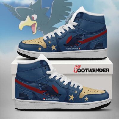 Murkrow - Pokemon Shiny AJ1 Shoes