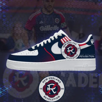 New England - Major League Soccer AF1 Shoes