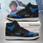 Nightwing v2 - DC AJ1 Shoes