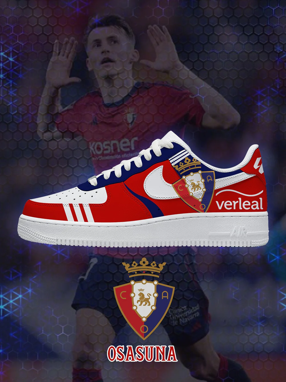 Osasuna - La Liga AF1 Shoes