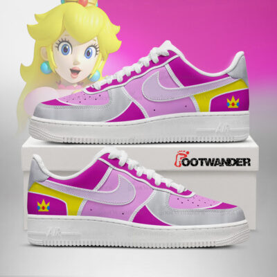 Peach Princess Super Mario AF1 Shoes